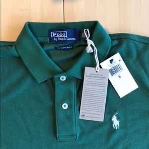 Ralph Lauren new with tags recycled green polo S